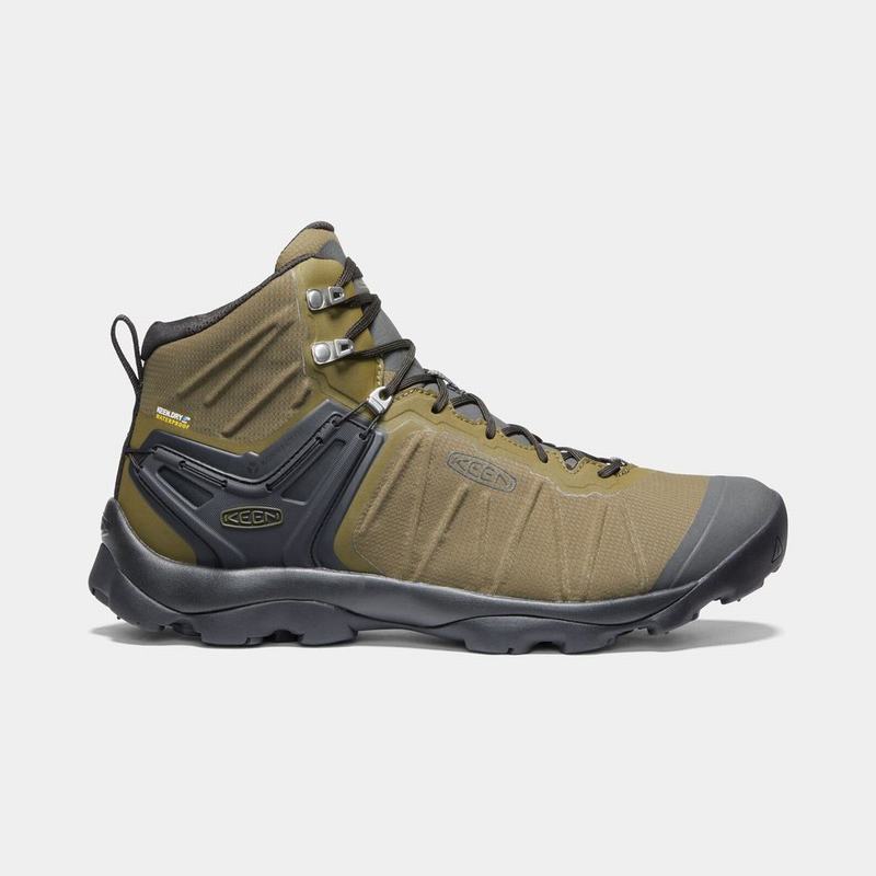 Keen Venture Mid Waterproof - Erkek Trekking Bot - Zeytin Yeşili/Siyah - Türkiye (216703FVJ)